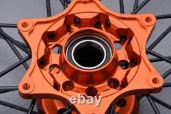 Complete Enduro Front + Rear Wheels Rims KTM SX 150 2015-2022 21/18