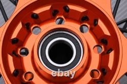 Complete Enduro Front + Rear Wheels Rims KTM SX 150 2015-2022 21/18