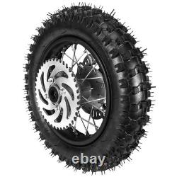 Complete Front & Rear Wheel Kit for Dirt Pit Bikes 3.00-10 & 2.50-10 Tires