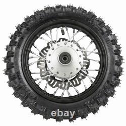 Complete Front & Rear Wheel Kit for Dirt Pit Bikes 3.00-10 & 2.50-10 Tires