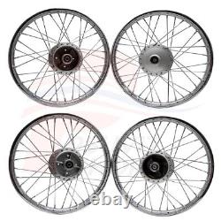 Complete Front&Rear Wheel Rim Hubs + Spoke HONDA TRAIL CT90 CT200 NEW