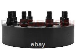 Complete Set Dodge Ram Cummins 2500 3500 2 Wheel Spacers Adapters Fast Shipping