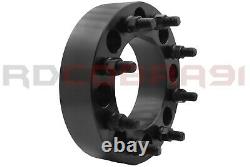 Complete Set Dodge Ram Cummins 2500 3500 2 Wheel Spacers Adapters Fast Shipping