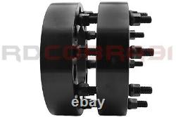 Complete Set Dodge Ram Cummins 2500 3500 2 Wheel Spacers Adapters Fast Shipping