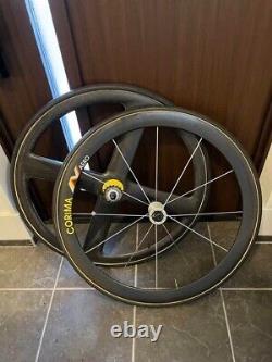 Corima Front And Rear Carbon Wheels Black See image