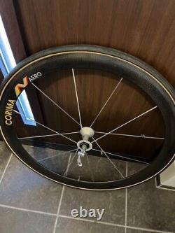 Corima Front And Rear Carbon Wheels Black See image