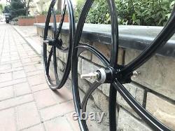 DONSP1986 26 Mag Wheel Set Rims Front & Rear Bike Wheel 100x120mm& 44T sprocket