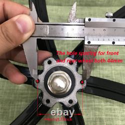 DONSP1986 26 Mag Wheel Set Rims Front & Rear Bike Wheel 100x120mm& 44T sprocket