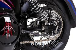 DS 16in Chrome Front Drop Center Spoke Set Harley Rocker 07-10