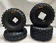 DWT A5 Black Front Rear Rims Wheels Sunf A027 Tires TRX450R TRX250R TRX400EX 400