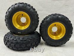 DWT Serwa Pro Vector Wheels & Tires Front and Rear Honda ATC 250R 350X 200X