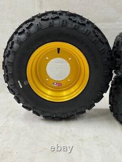 DWT Serwa Pro Vector Wheels & Tires Front and Rear Honda ATC 250R 350X 200X