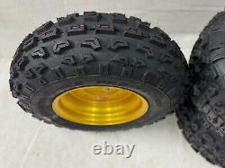 DWT Serwa Pro Vector Wheels & Tires Front and Rear Honda ATC 250R 350X 200X