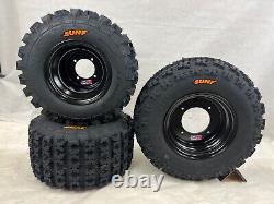 DWT Sunf A027 Wheels + Tires 23x8-11 Front 20x10-9 Rear Honda ATC 250R 350X 200X