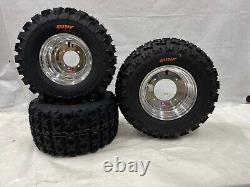 DWT Sunf A027 Wheels Tires 23x8-11 Front 20x11-9 Rear Honda ATC 200X 1983 1985