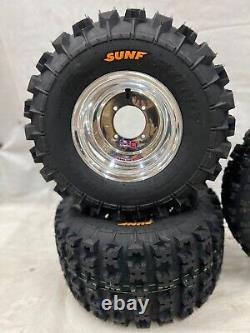 DWT Sunf A027 Wheels Tires 23x8-11 Front 20x11-9 Rear Honda ATC 200X 1983 1985