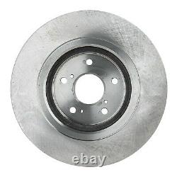 Disc Brake Rotor For 2015-2019 Acura TLX Front and Rear Solid 4-Wheel Set FWD