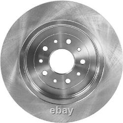 Disc Brake Rotor and Pad Kit For 2011-2019 Ford Explorer and Taurus 4-Wheel Set