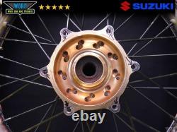 Dna 2002 Suzuki Drz400e Anodized Front Rear Wheels Hubs Supermoto Tires 00-07