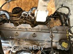 Dodge Ram 2500 5.9l Cummins Diesel 4x4 Manual Oem 5.9 Liter Block Motor Engine