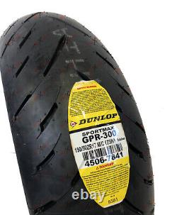 Dunlop Sportmax 190/50ZR17 120/70ZR17 Front Rear Motorcycle Tires GPR 300