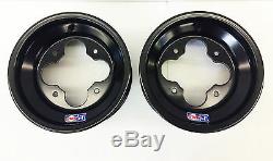 Dwt Black A5 10 Front 9 Rear Wheels Rims Yamaha Yfz450 Banshee Raptor 700 660