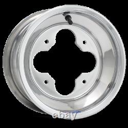 Dwt Polished A5 10 Front 10 10x10 Rear Wheels Rims Yfz450 Banshee Raptor 700