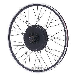 EBike Conversion Kit 700C Front/Rear Wheel&1000 Watt Hub Motor Electric Bike 48V