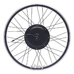 EBike Conversion Kit 700C Front/Rear Wheel&1000 Watt Hub Motor Electric Bike 48V