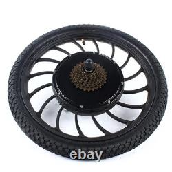Electric Bicycle Front / Rear Wheel with Tire E Bike Motor Conversion Kit