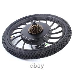 Electric Bicycle Front / Rear Wheel with Tire E Bike Motor Conversion Kit