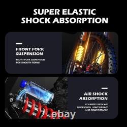 Electric Bike E-Bike 6000W Peak 60V 30AH Adult Bicycles 70/100-19 Off-Road Tire