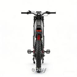 Electric Bike E-Bike 6000W Peak 60V 30AH Adult Bicycles 70/100-19 Off-Road Tire