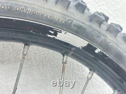 Excel Wheel Set 19/16 Black Fits Honda CRF150R 2008 Front Rear Rim Sprocket Hub
