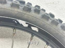 Excel Wheel Set 19/16 Black Fits Honda CRF150R 2008 Front Rear Rim Sprocket Hub