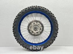 Excel Wheel Set 21/19 Blue Fits Yamaha YZ250F 2019-2023 Front Rear Sprocket