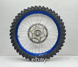 Excel Wheel Set 21/19 Blue Fits Yamaha YZ250F 2019-2023 Front Rear Sprocket