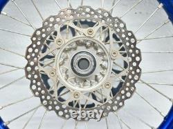 Excel Wheel Set 21/19 Blue Fits Yamaha YZ250F 2019-2023 Front Rear Sprocket