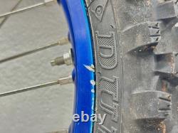 Excel Wheel Set 21/19 Blue Fits Yamaha YZ250F 2019-2023 Front Rear Sprocket