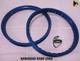 FIT KAWASAKI KX80 1983 ALUMINIUM BLUE FRONT+ REAR WHEEL RIM SET nan3884