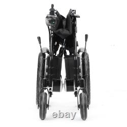 FOLD AND TRAVEL Lightweight Foldable Electric Wheelchair with Lithium Battery