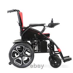 FOLD AND TRAVEL Lightweight Foldable Electric Wheelchair with Lithium Battery