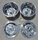 FORD F450 / F550 19.5 1999 2000 2001 2002 Stainless Dually Wheel Simulators