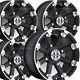 FOUR 15 15 inch Rims Wheels for Polaris General IRS Typ 393 MBML Aluminum