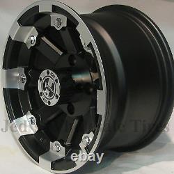 FOUR 15 15 inch Rims Wheels for Polaris General IRS Typ 393 MBML Aluminum