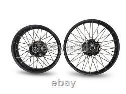 FRONT & REAR BLACK TUBELESS SPOKED WHEEL RIM Genuine Royal Enfield Himalayan 450