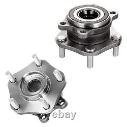 FWD Front & Rear Wheel Bearing & Hubs for 2014 2015 2016-2019 Nissan Rogue Sport