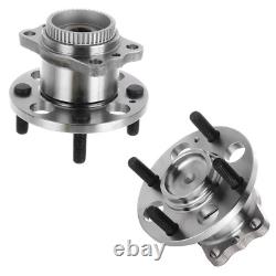 FWD Front and Rear Wheel Bearing Hubs Assembly for 2012 2017 Hyundai Accent