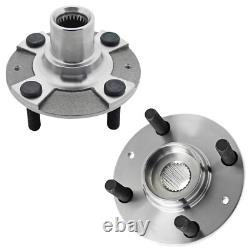 FWD Front and Rear Wheel Bearing Hubs Assembly for 2012 2017 Hyundai Accent