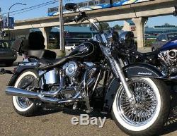 Fat Spoke Wheel 16x3.5 Front & Rear Harley Softail Fatboy Slim Deluxe Heritage